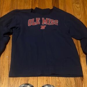 Ole Miss Navy Sweatshirt